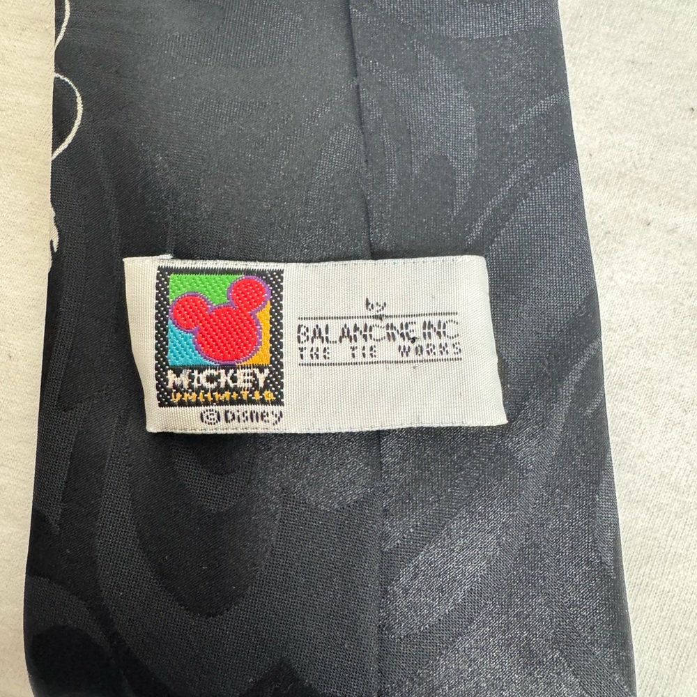 Disney Mickey Unlimited 100% polyester Tie by Balancine Inc, The Tie Works. (A) - Picture 4 of 6